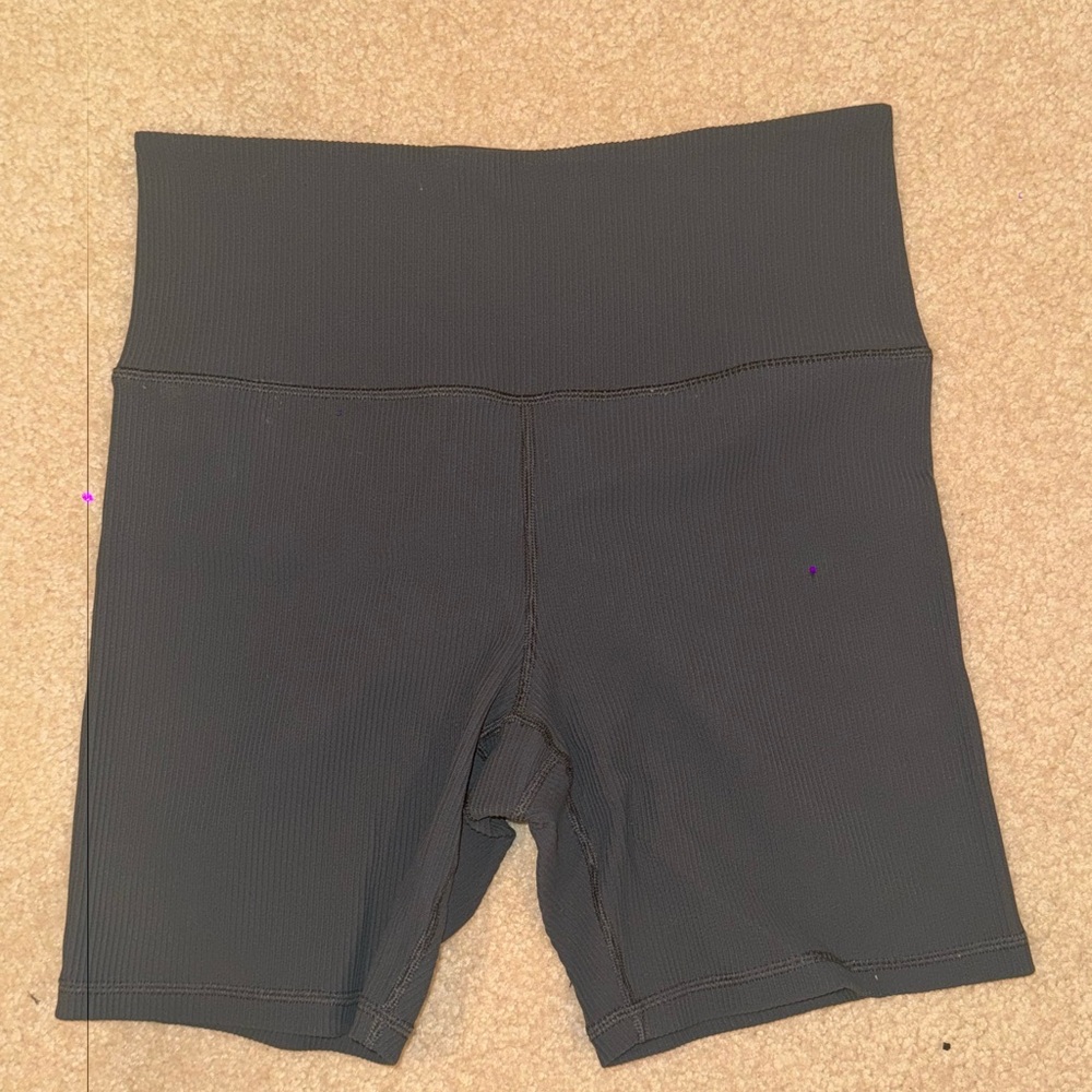 Athleta Ribbed Biker Shorts